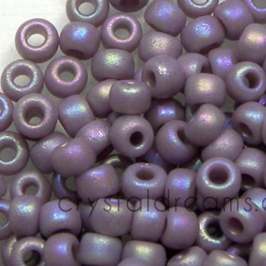 8/0 MIYUKI - rocalla - Matte Opaque Mauve AB - 1gr.  - Miyukilandia
