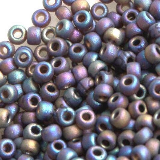 8/0 MIYUKI - rocalla - Matte Root Beer AB - 1gr.  - Miyukilandia