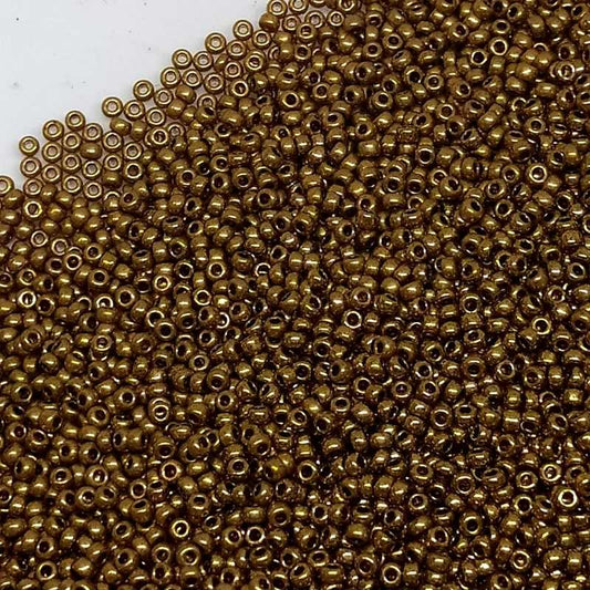 8/0 MIYUKI - rocalla - Metallic Dark Bronze - 1gr.  - Miyukilandia