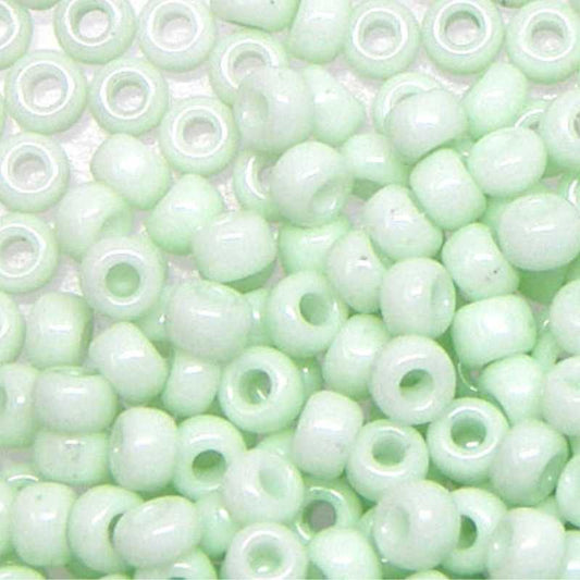 8/0 MIYUKI - rocalla - Opaque Light Mint - 1gr.  - Miyukilandia