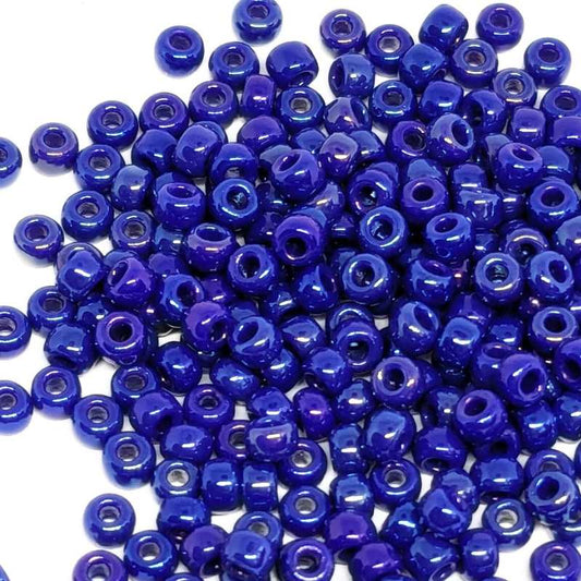 8/0 MIYUKI - rocalla - Opaque Royal Blue Luster - 1gr.  - Miyukilandia
