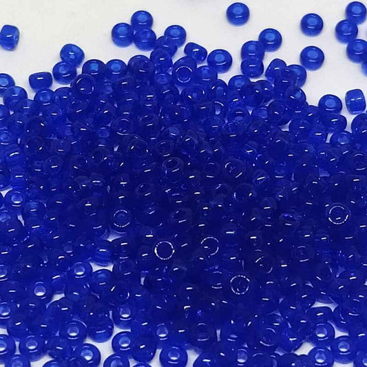 8/0 MIYUKI - rocalla - Transparent Cobalt - 1gr.  - Miyukilandia