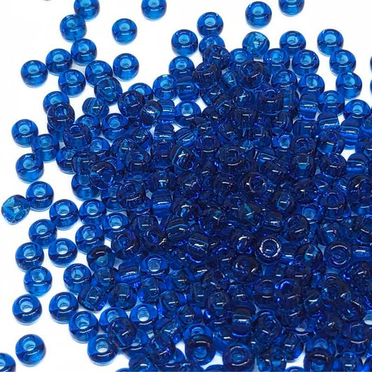 8/0 MIYUKI - rocalla - Trasp. Capri Blue - 1gr. - 149  - Miyukilandia