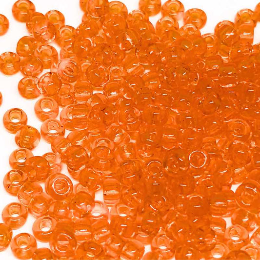 8/0 MIYUKI - rocalla - Trasparent Orange - 1gr.  - Miyukilandia