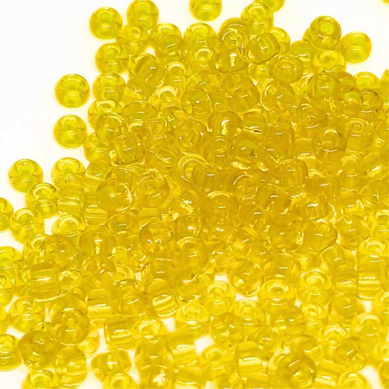 8/0 MIYUKI - rocalla - Trasparent Yellow - 1gr.  - Miyukilandia