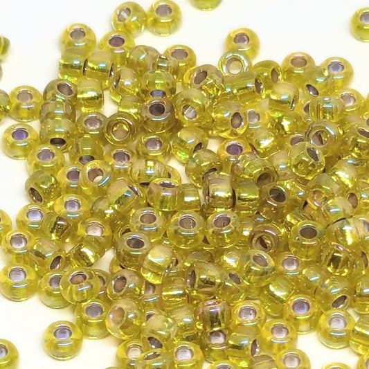 8/0 MIYUKI - rocalla - Yellow AB - 1gr.  - Miyukilandia