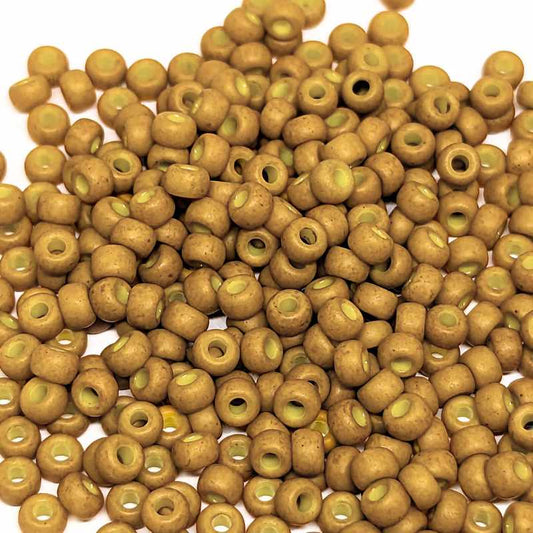 8/0 MIYUKI - rocalla Matte Opaque Mustard 1gr.  - Miyukilandia