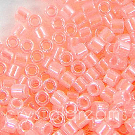 8/0 MIYUKI delica  - Crystal Light Pink Lined - 1gr.  - Miyukilandia
