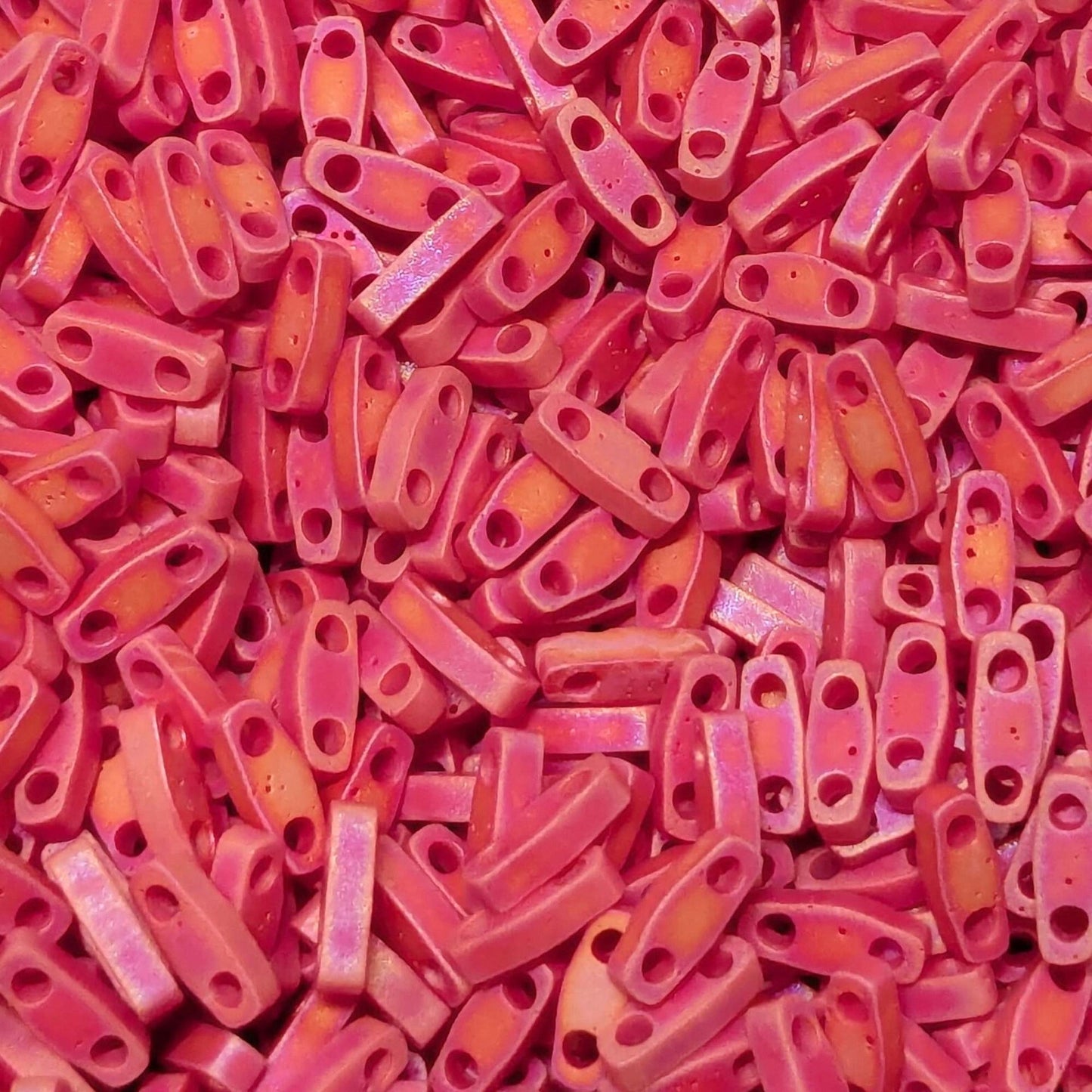 Abalorios Opaque dark red Matted AB