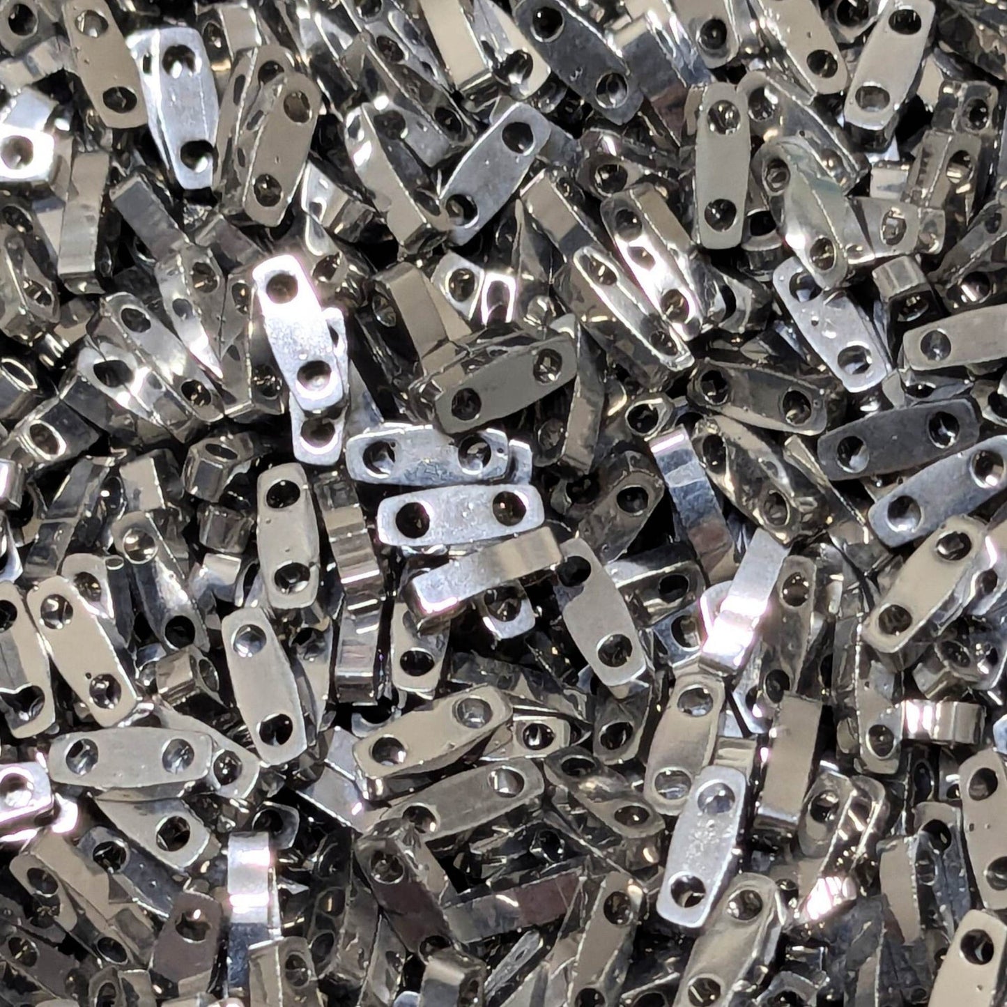 miyuki delica abalorios quarter tila palladium plated