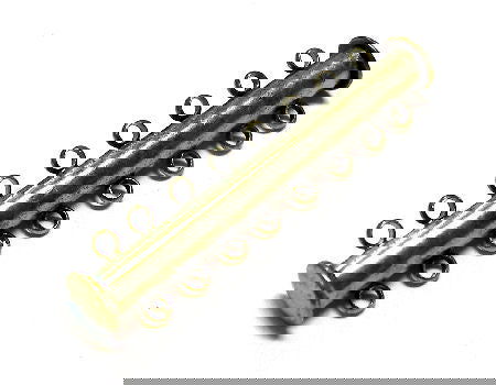 Cierre Magnetico - 16 anillas - 45x5mm - Bronce -  - Crystaldreams Abalorios