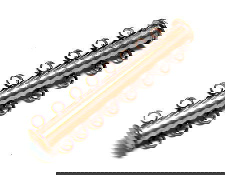 Cierre Magnetico - 16 anillas - 45x5mm - Copper -  - Crystaldreams Abalorios