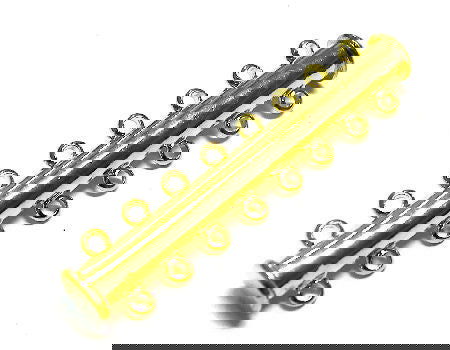 Cierre Magnetico - 16 anillas - 45x5mm - Golden -  - Crystaldreams Abalorios