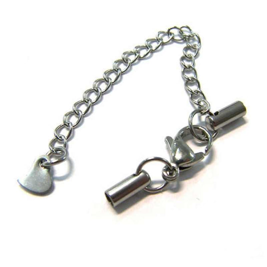 Cierre acero inox 30mm Agujero: 2mm extensión 60mm  - Miyukilandia