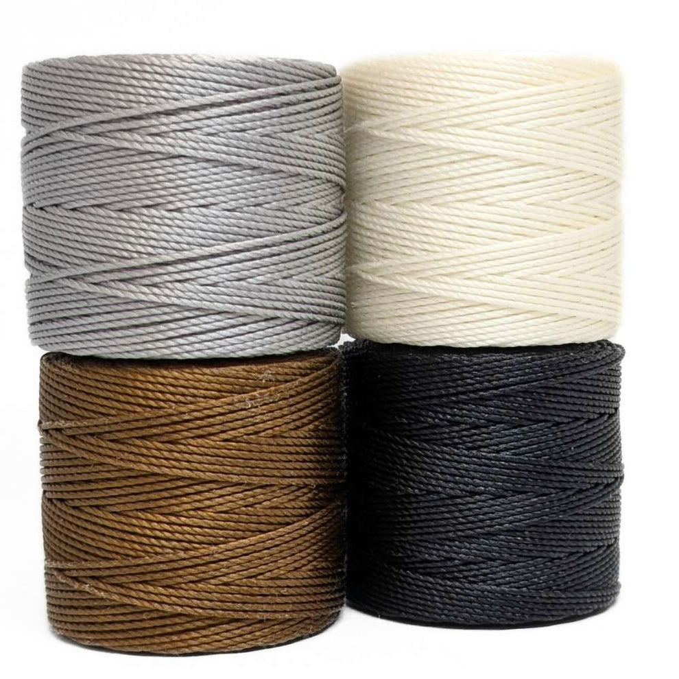 Assorted colors of S-Lon 210 (Superlon) thread 4 spools - Classic ...