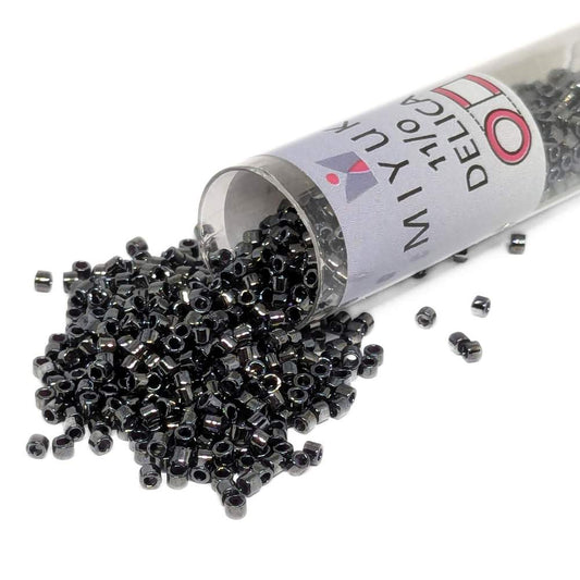 DB0001 Tubo Miyuki Delica 11/0 Gunmetal 7,2gr.  - Miyukilandia