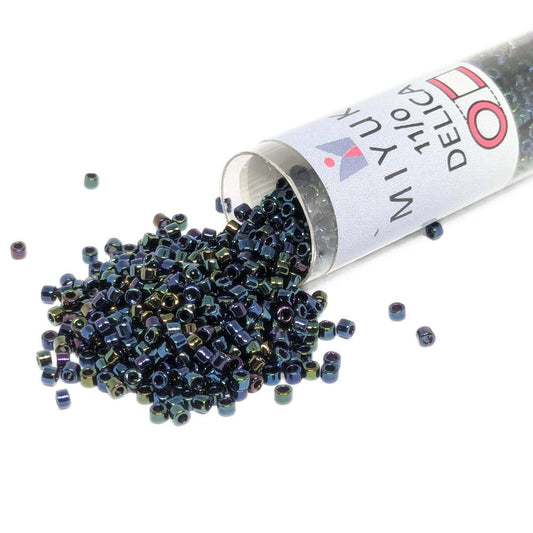 DB0002 Tubo Miyuki Delica 11/0 Blue Iris 7,2gr  - Miyukilandia