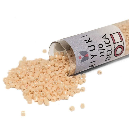 DB0354 Tubo Miyuki Delica 11/0 Matte Light Rose 7,2gr  - Miyukilandia