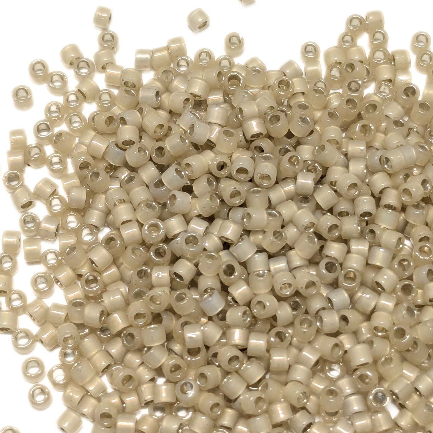 Miyuki delica db1458 silver lined honey opal