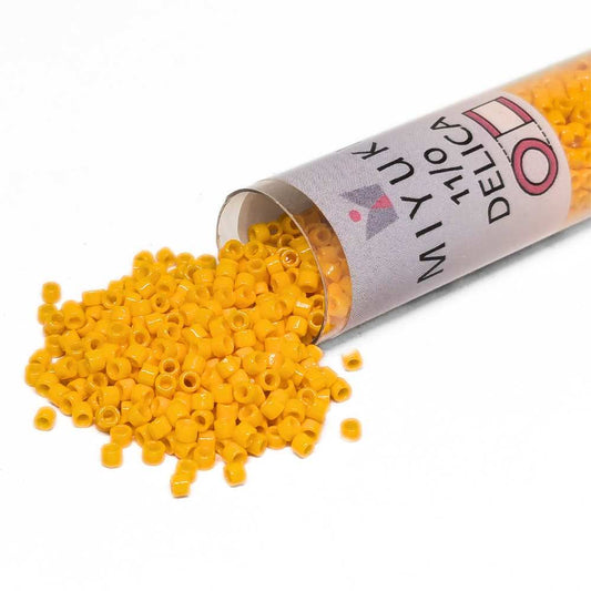 DB2103 Tubo Miyuki Delica 11/0 Duracoat Opaque Light Squash 7,2gr  - Miyukilandia