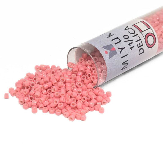 DB2115 Tubo Miyuki Delica 11/0 Duracoat Opaque Guava 7,2gr.  - Miyukilandia