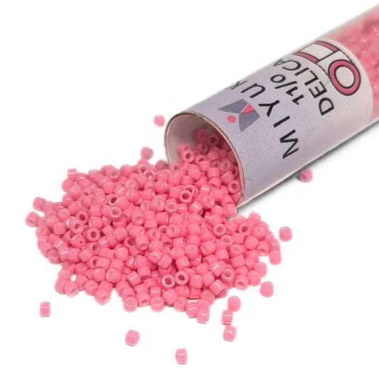 DB2117 Miyuki Delica 11/0 Duracoat Opaque Carnation 7,2gr.  - Miyukilandia