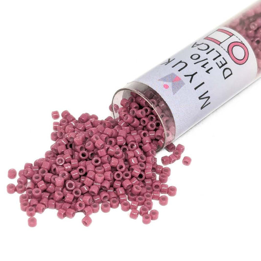 DB2118 Tubo Miyuki Delica 11/0 Duracoat Opaque Pansy 7,2gr  - Miyukilandia