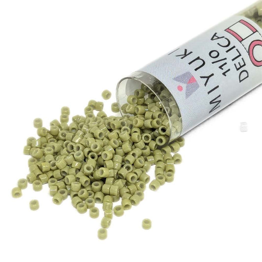 DB2124 Tubo Miyuki Delica 11/0 Duracoat Opaque Cactus 7,2gr  - Miyukilandia