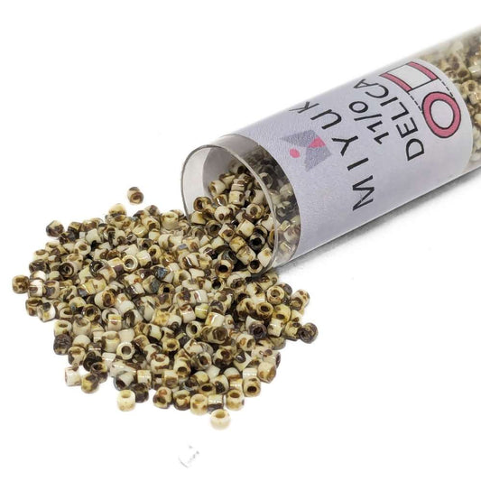 DB2262 Miyuki Delica 11/0 Picasso Canary Yellow Mate 7,2gr.  - Miyukilandia