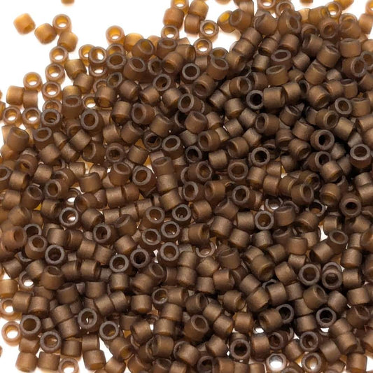 11/0 MIYUKI delica DB2403 Transparen Matte Rootbeer - 1gr.