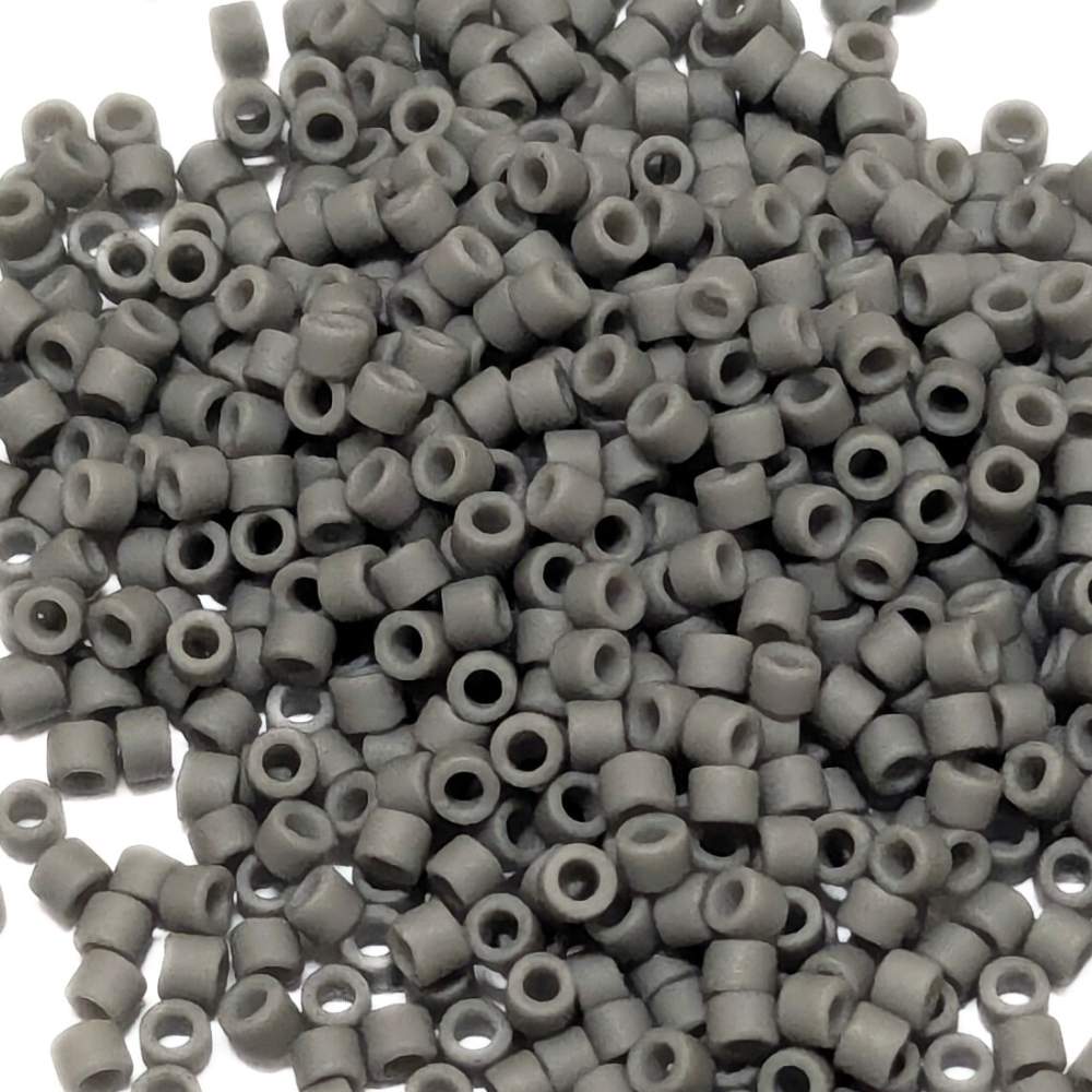 miyuki delica matte charcoal