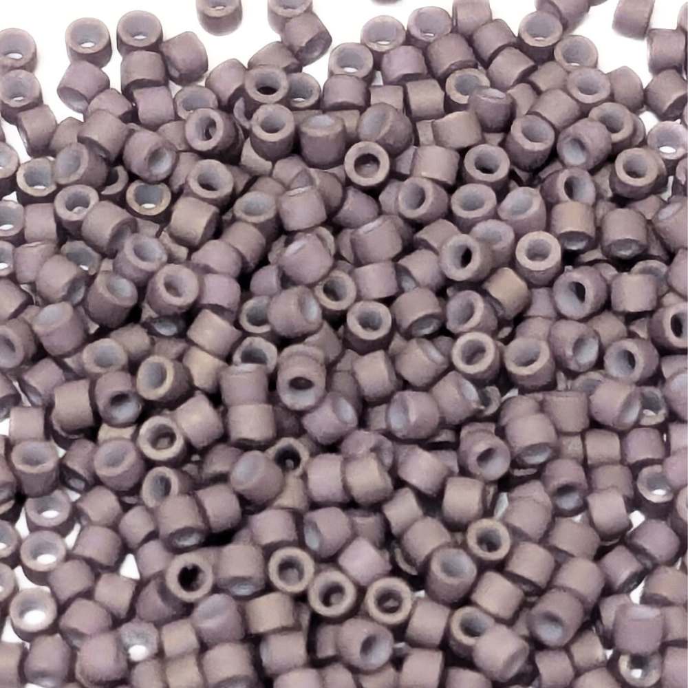 Miyuki Matte Opaque Dusty Mauve Luster
