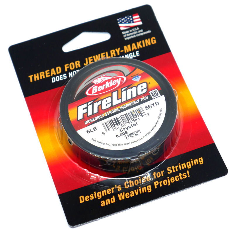 Fireline Thread 6lb (0.12mm) Crystal - 50 meters – Miyukilandia