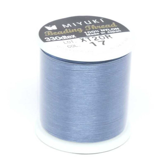 Hilo Miyuki B Ø = 0,18mm - 50 Metros Color Dark Blue nº17  - Miyukilandia