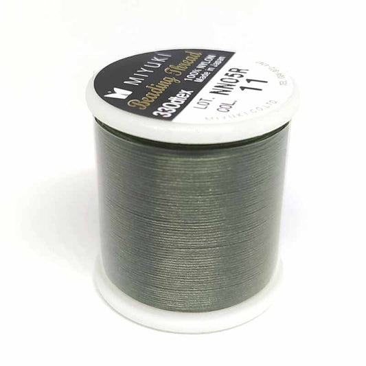 Hilo Miyuki B Ø = 0,18mm - 50 Metros Color Green nº11  - Miyukilandia