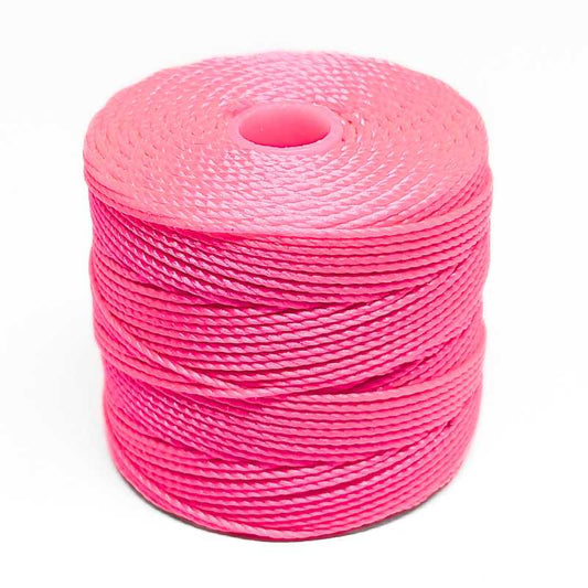 Hilo S-Lon (Superlon) Bobina 70 metros - Color: Neon Pink -  - Crystaldreams Abalorios
