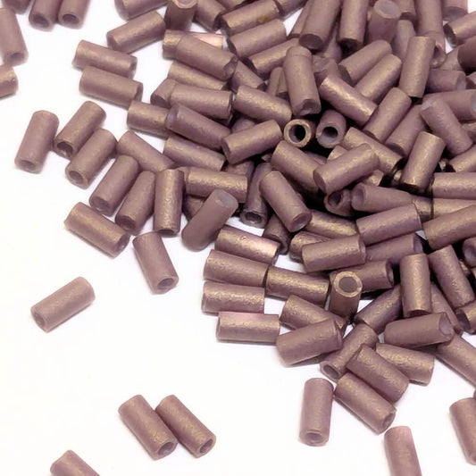 Bugle Miyuki 3mm Matte Antique Rose – 5 gr. col. 2034