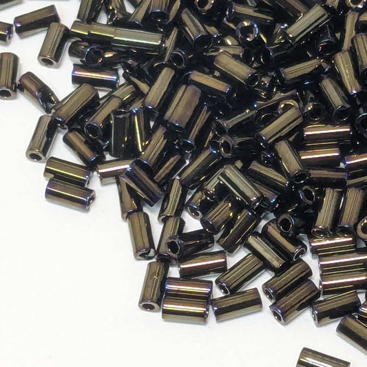 Bugle Miyuki 3mm Metallic Brown Iris – 5 gr. col. 458