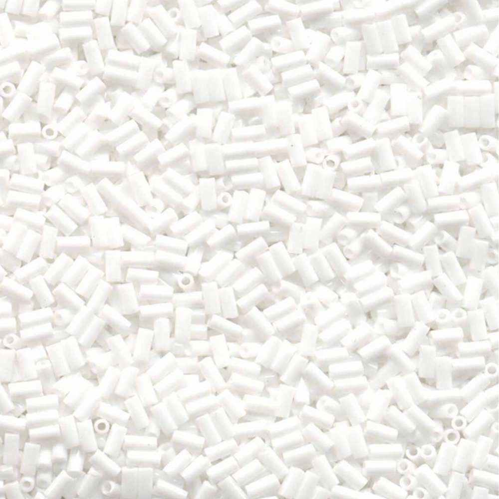 Bugle Miyuki 3mm White – 5 gr. col. 402 (49)