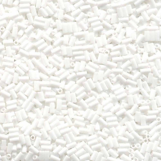 Bugle Miyuki 3mm White – 5 gr. col. 402 (49)