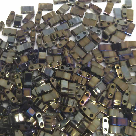 Miyuki Half-Tila - 2,5mm - 2 gr. - Brown Iris  - Miyukilandia