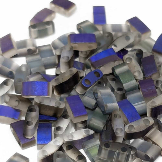 Miyuki Half-Tila 4556 - 2,5mm - 2 gr. Azuro Matte  - Miyukilandia