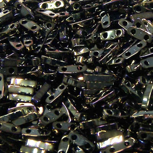 Miyuki Quarter-Tila - 5x1,2x1,9mm - 1 gr. - Brown Iris  - Miyukilandia