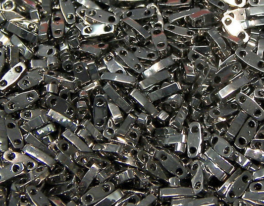 Miyuki Quarter-Tila - 5x1,2x1,9mm - 1 gr. - Nickel Plated  - Miyukilandia