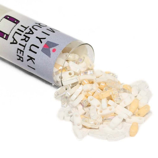 Miyuki Quarter-Tila Mix207 Blushing Bride – Tubo 7,2 gramos -  