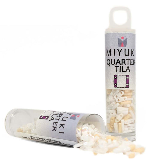 Miyuki Quarter-Tila Mix207 Blushing Bride – Tubo 7,2 gramos -  
