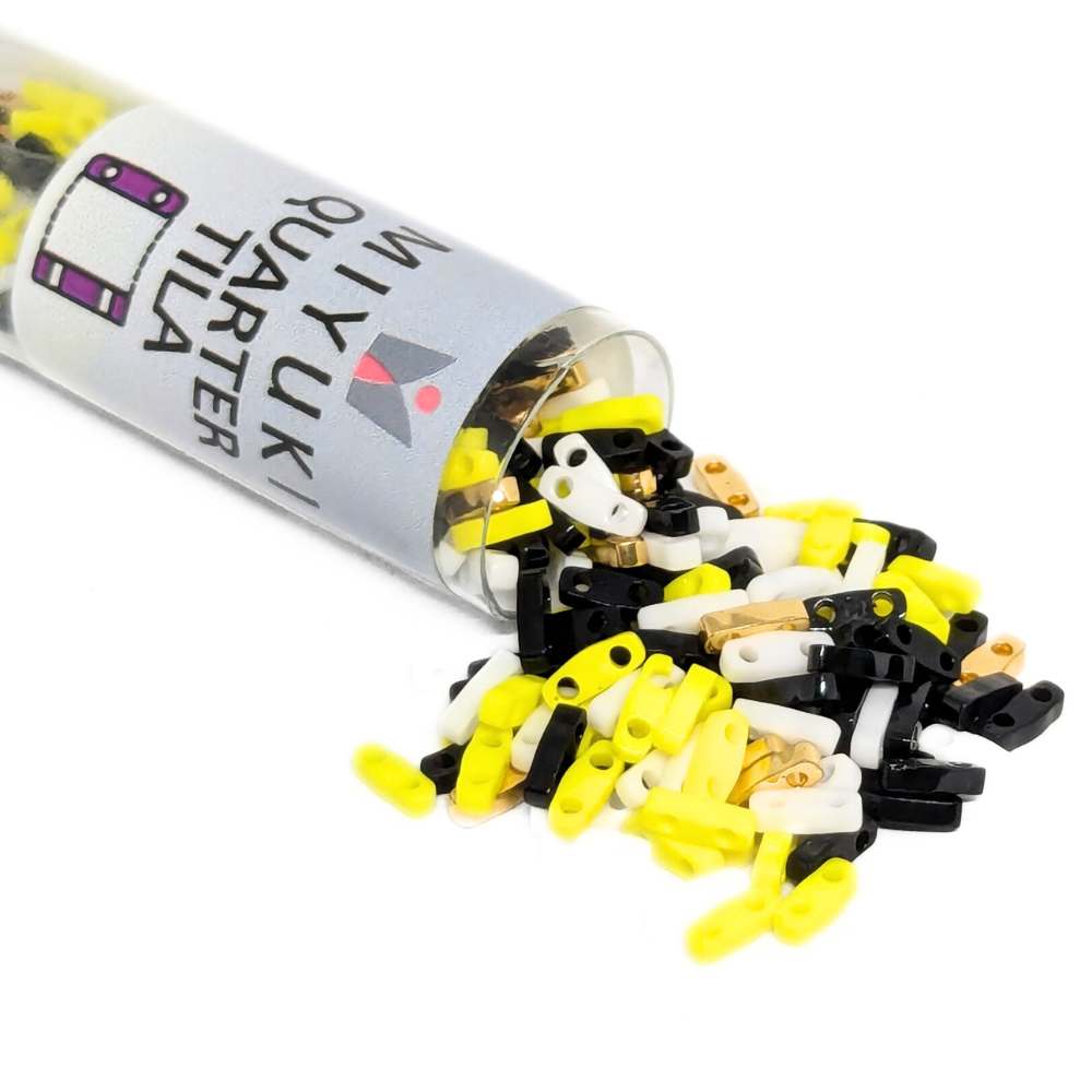 Miyuki Quarter-Tila Mix209 "Queen of the Hive" – Tubo 7,2 gramos -  