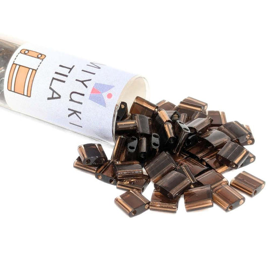 Miyuki Tila 135 - Transparent Root Beer - Tubo 7,2gr. -  