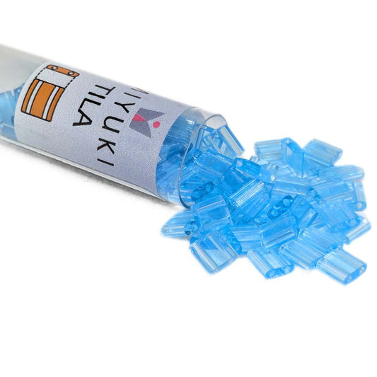 Miyuki Tila 148 - Transparent Light Blue - Tubo 7,2gr. -  