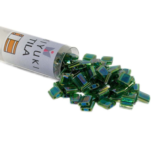 Miyuki Tila 177 - Transparent Cobalt AB - Tubo 7,2gr. -  